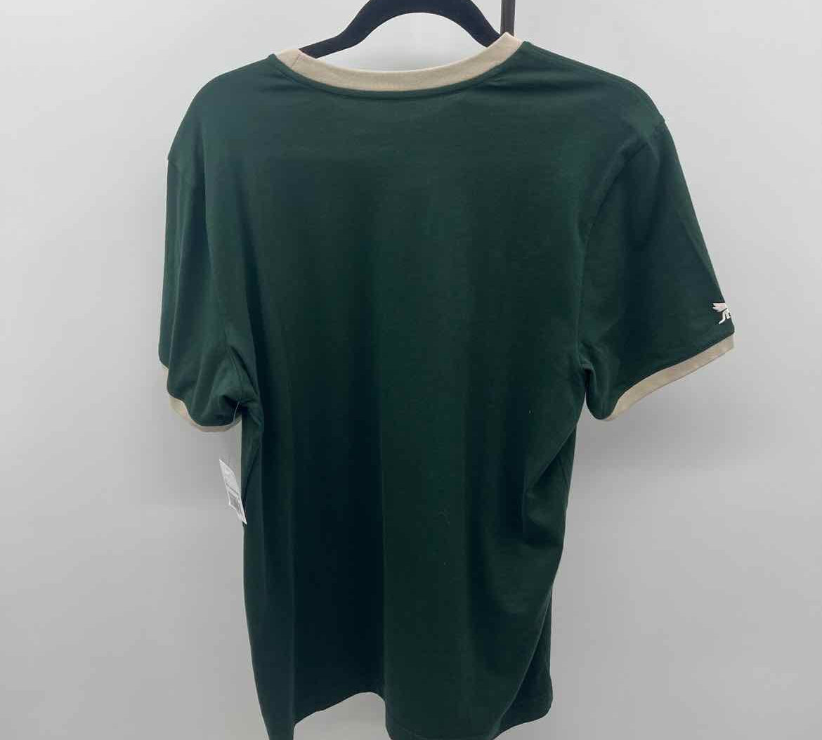 Life Is Good Men's Size M Green Solid New with Tags T-shirt