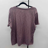 Mondetta Women's Size XXL Mauve Heathered Short Sleeve Shirt
