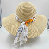 Adrienne Vittadini Women's Natural Equestrian Sun Hat