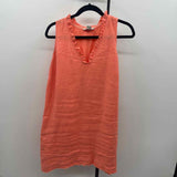 Tommy Bahama Women's Size 10 Peach Solid Dress