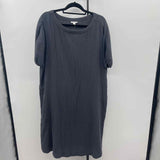 purejill Women's Size 14 Charcoal Textured Dress