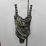 Gottex Women's Size 10 Black lines Swimsuit - 1 Piece