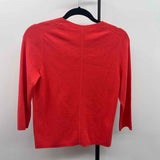 Ann Taylor Women's Size MP Orange Solid Sweater