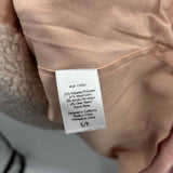 L space Women's Size S Pink Plaid Jacket