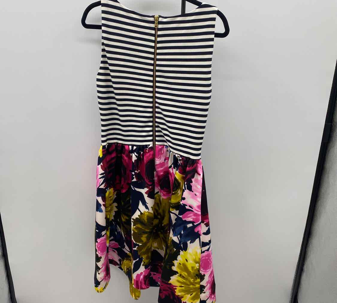 Taylor Women's Size 10 Black Stripe Dress