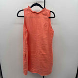 Tommy Bahama Women's Size 10 Peach Solid Dress
