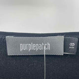 Purplepatch Women's Size 18 Black Solid Dress