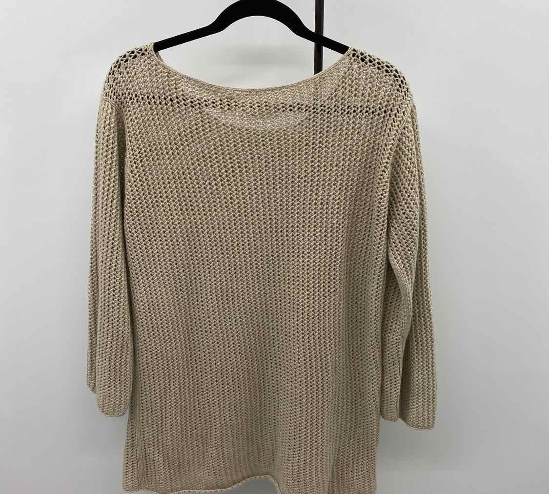 TSE Women's Size S Beige Textured Sweater