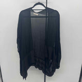Soft Surroundings Women's Size One Size Black Solid Cardigan