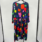 Lane Bryant Women's Size 22 Navy Floral Dress
