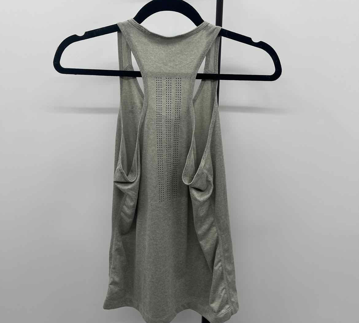 Adidas Junior's Size XS Gray Heathered Tank