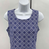 J McLaughlin Women's Size 2 Navy Geometric Dress