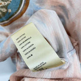 Anthropologie Women's Size XL Peach Tie Dye Short Sleeve Shirt
