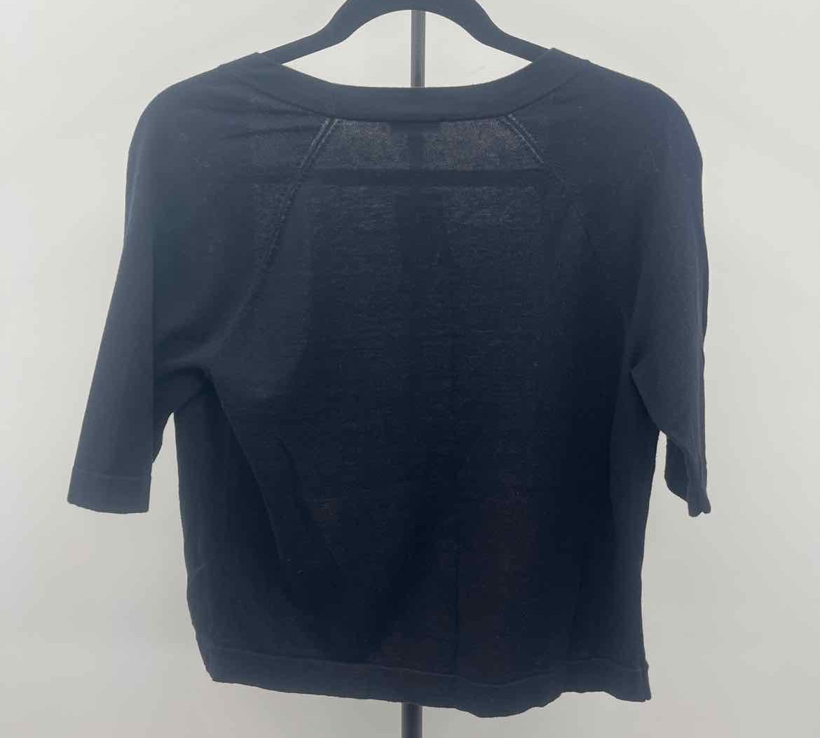 Talbots Women's Size S Black Solid Cardigan