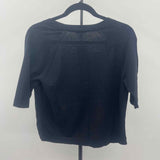 Talbots Women's Size S Black Solid Cardigan
