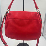 Kate Spade Women's Red Luxe pebbled Purse