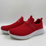 Skechers Women's Shoe Size 8.5 Red Textured Sneakers