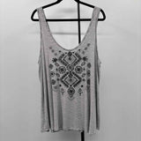 Torrid Women's Size L Black Embroidered Tank