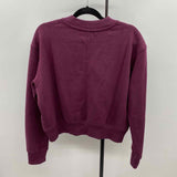 Calvin Klein Women's Size XL Wine Logo Sweatshirt