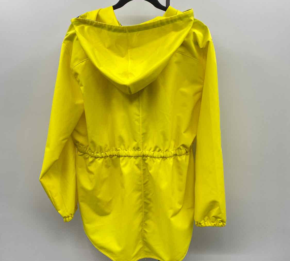 St. Johns Bay Women's Size LP Yellow Solid Jacket