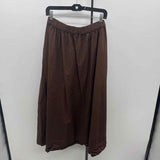 Loft Women's Size 10 Brown Solid Skirt