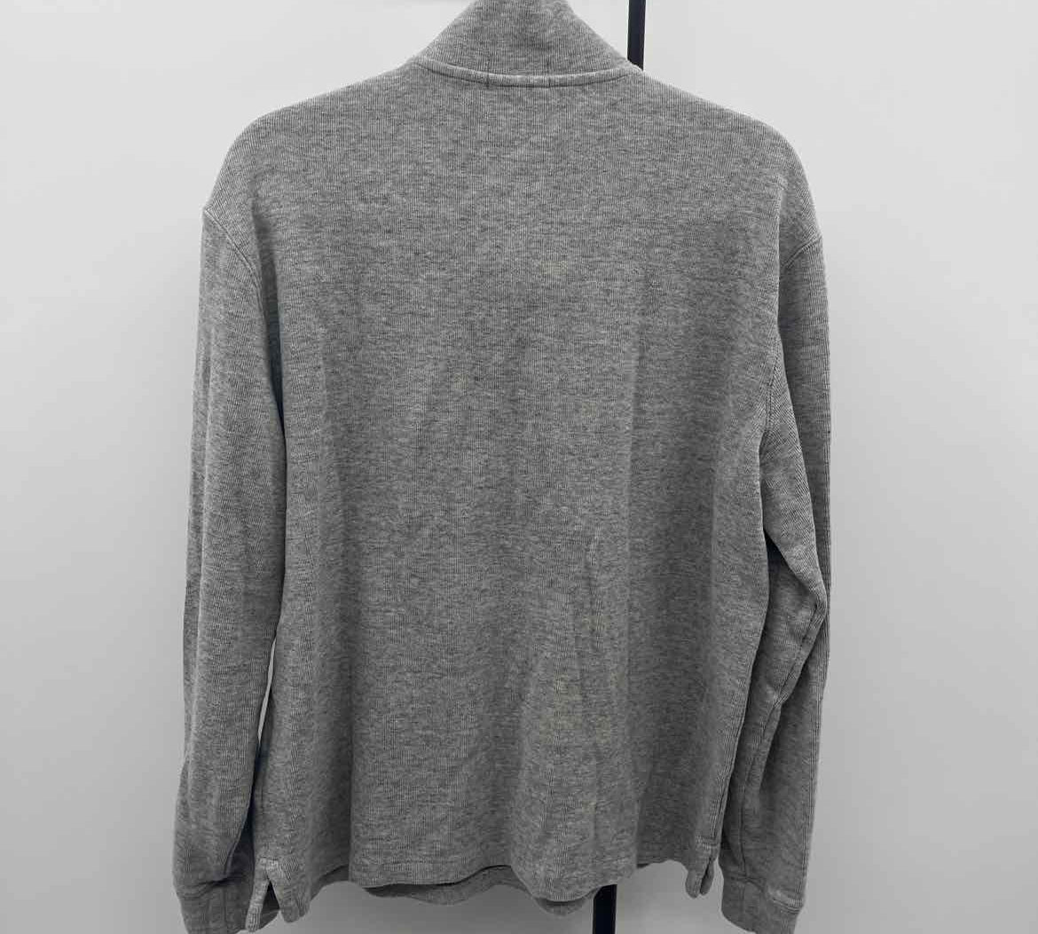 Ralph Lauren Men's Size L Gray Solid Sweater