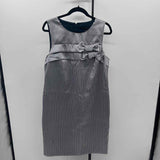 Banana Republic Women's Size 12 Navy Stripe Dress