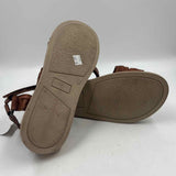 Miz Mooz Women's Shoe Size 8 Caramel Solid Sandals