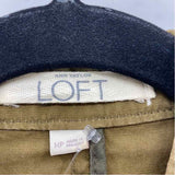 Loft Women's Size MP Olive Solid Jacket
