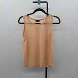 Kors Women's Size S Peach Solid Sleeveless Shirt