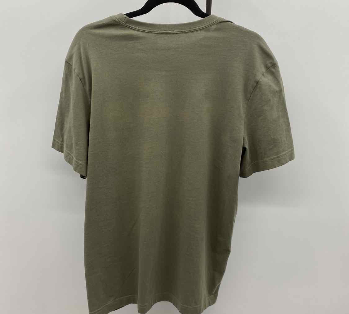 Life Is Good Men's Size M Olive words New with Tags T-shirt