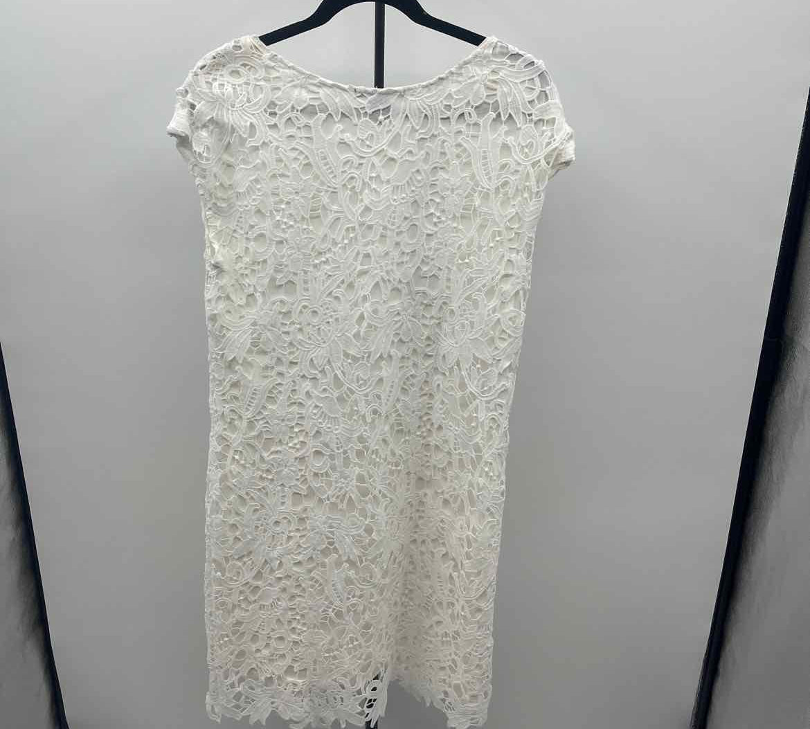 Chelsea & Theodore Women's Size 10 White Lace Dress