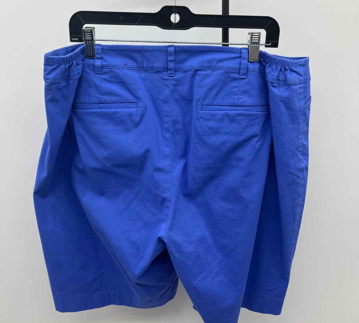 Talbots Women's Size 18 Blue Solid Shorts