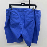 Talbots Women's Size 18 Blue Solid Shorts
