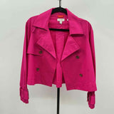 ON 34th Women's Size XS Fuschia Solid Jacket