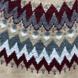 Coco & Carmen Women's Size L/XL Tan Fair Isle Dress
