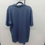 Fairway Greene Men's Size XL Blue Abstract Short Sleeve Shirt