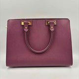 Michael Kors Women's Wine Luxe Solid Purse