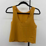 Athleta Women's Size XS Caramel dotted Sleeveless Shirt