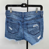 vervet Women's Size 2 Blue Distressed Shorts