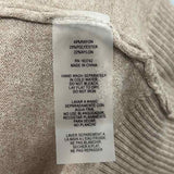 Aaeda Women's Size S Tan Floral Cardigan