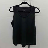 Tek Gear Women's Size L Black Solid Sleeveless Shirt