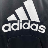 Adidas Junior's Size L Black Logo Sweatshirt