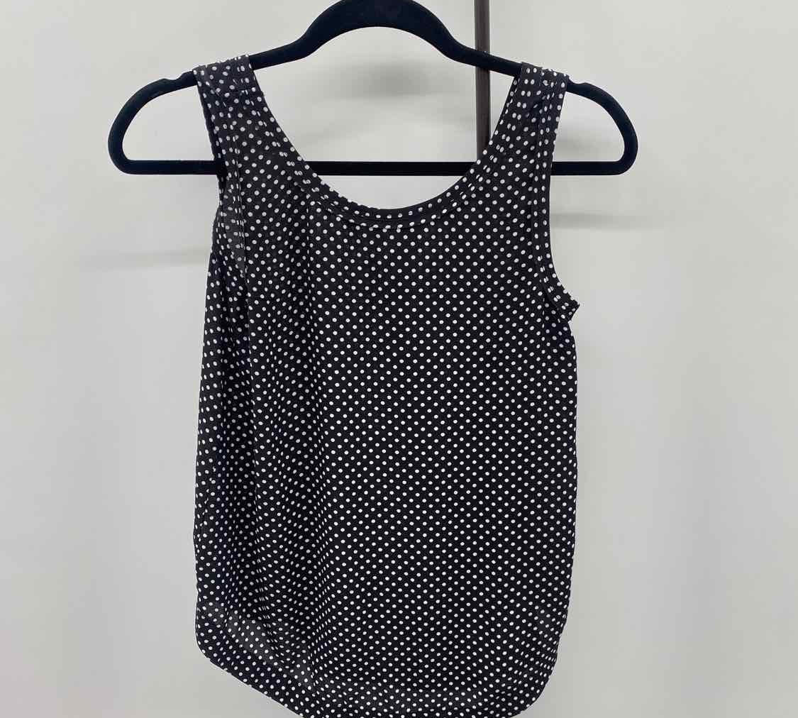 Philosophy Women's Size XS Black dotted Tank