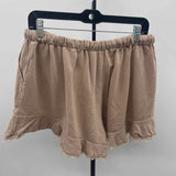 Easel Women's Size 14 Tan Solid Shorts