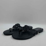 Sam Edelman Women's Shoe Size 9.5 Black Laser Cut Sandals