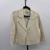 Spiegel Women's Size L Ivory Soccer Jacket
