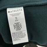 Athleta Women's Size XS Green Sherpa Jacket
