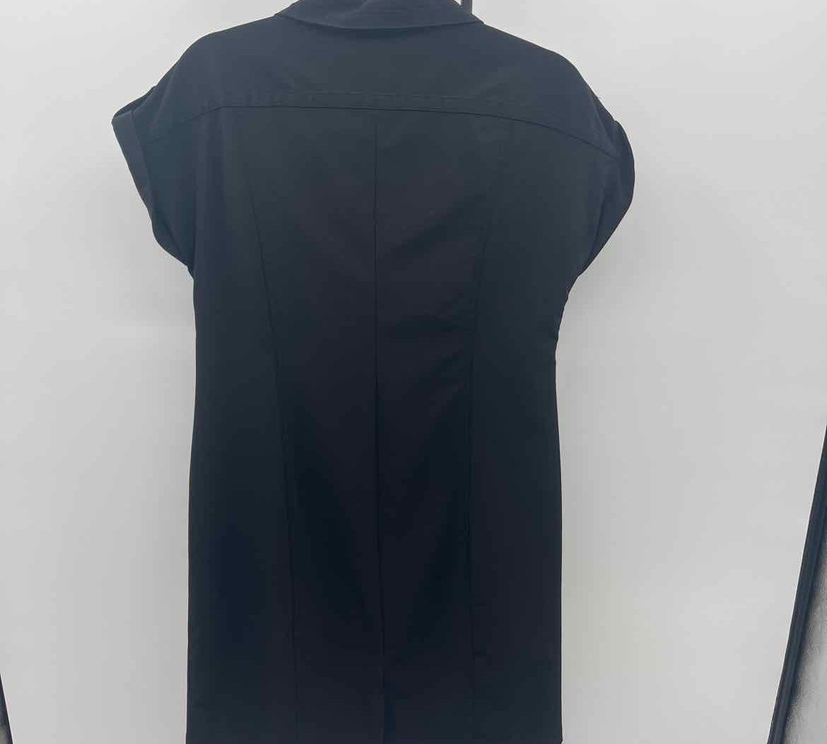 Chico's Women's Size 8 Black Solid Dress