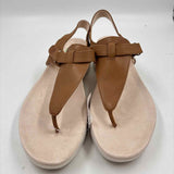 Hush Puppies Women's Shoe Size 10 Caramel Solid Sandals